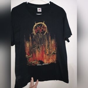 Vintage Slayer "Hell Awaits" Shirt W Backprint